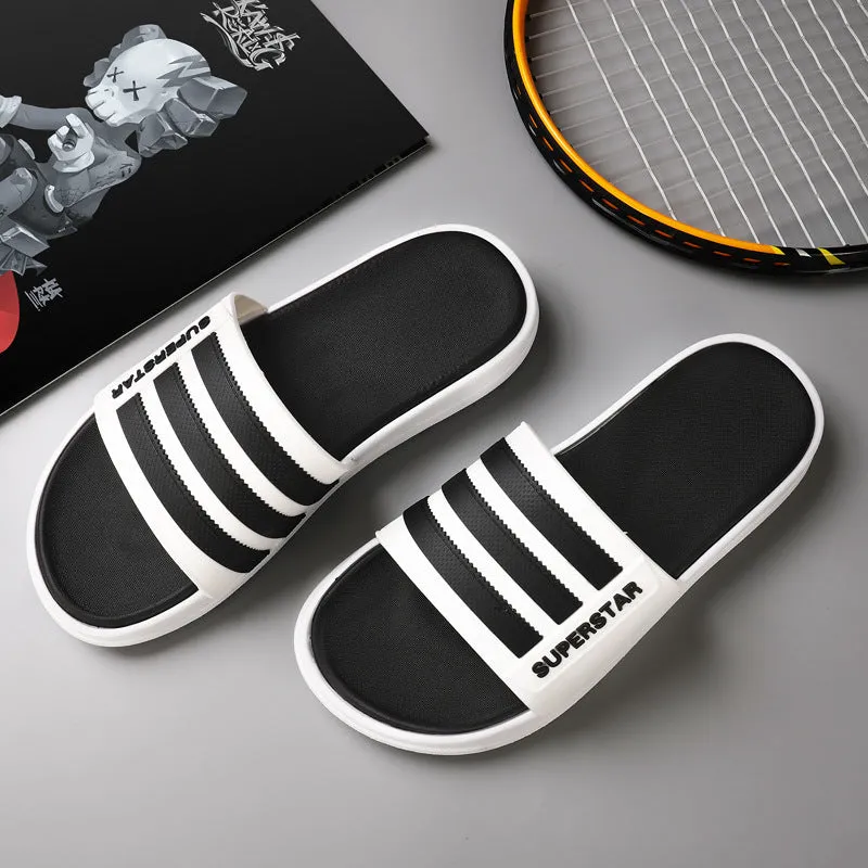 Stripe Slippers for Women