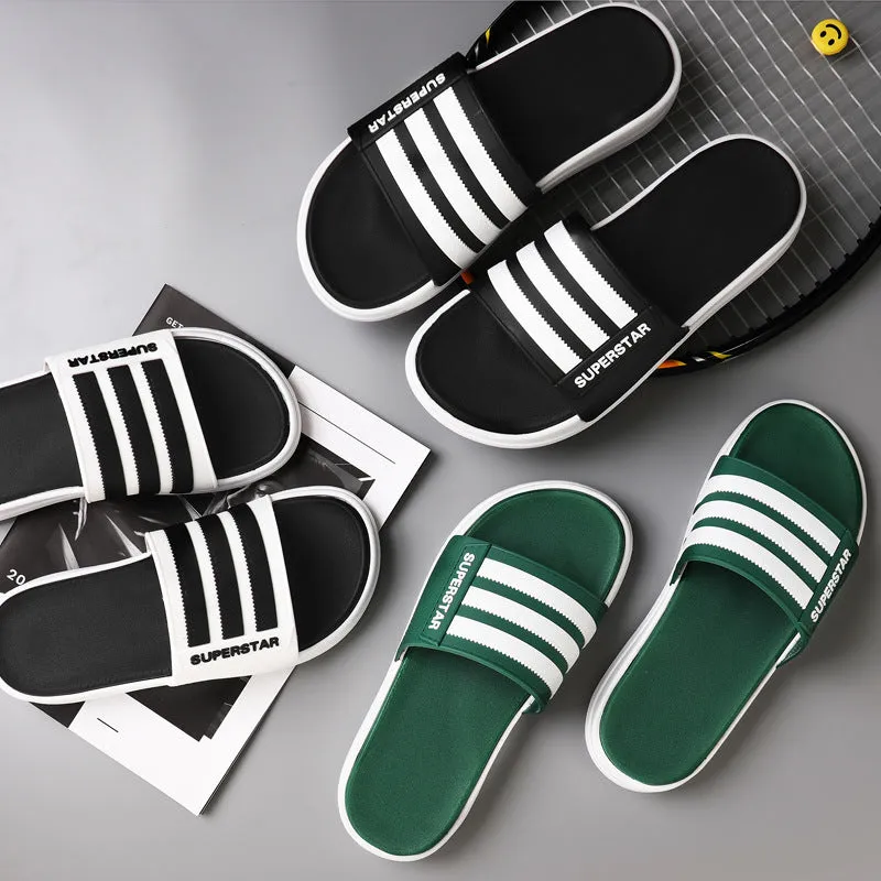 Stripe Slippers for Women