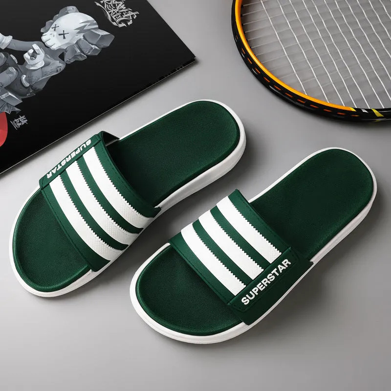 Stripe Slippers for Women