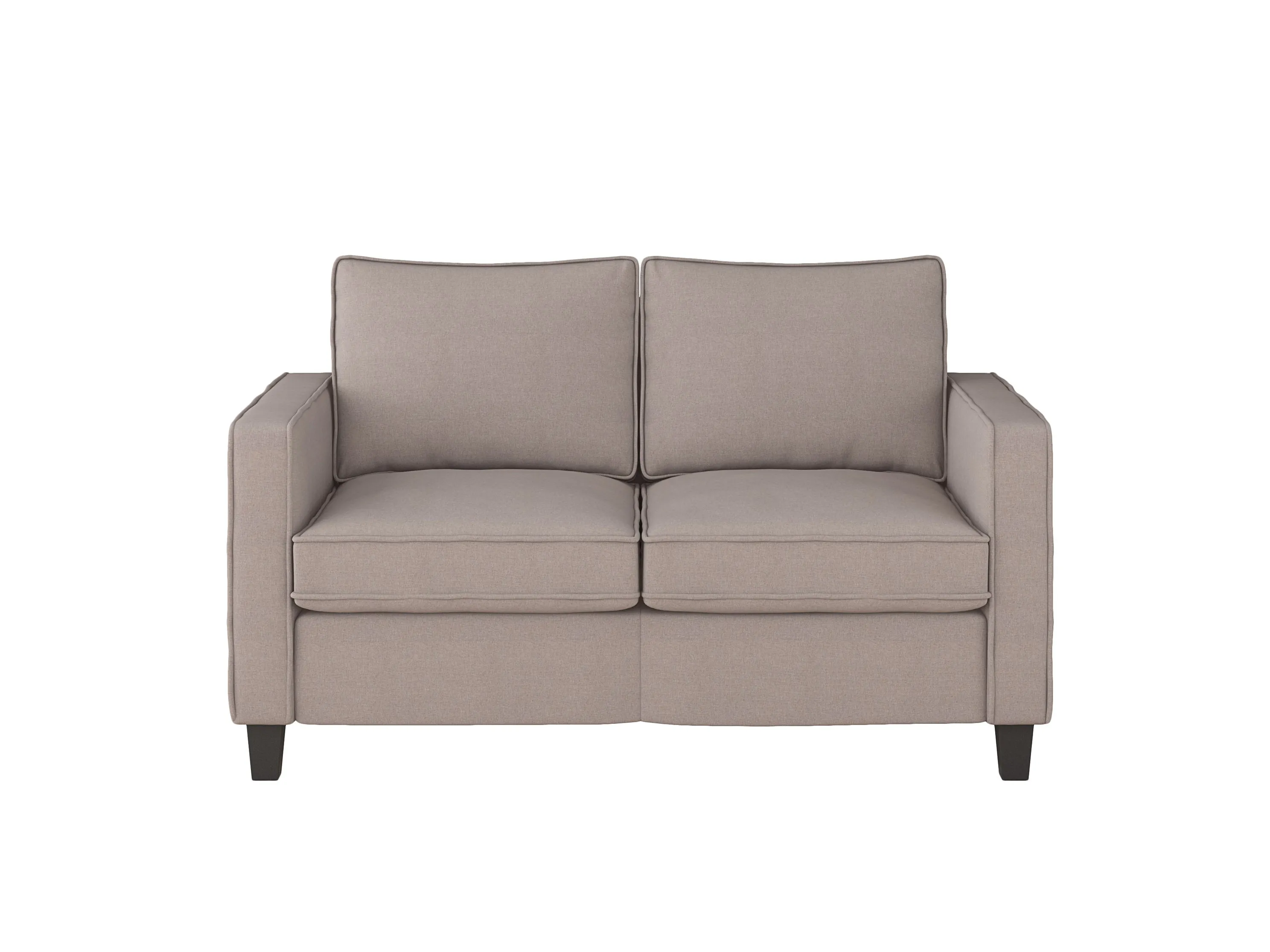 Taupe 2 Seater Loveseat and Chair Set, 2 piece