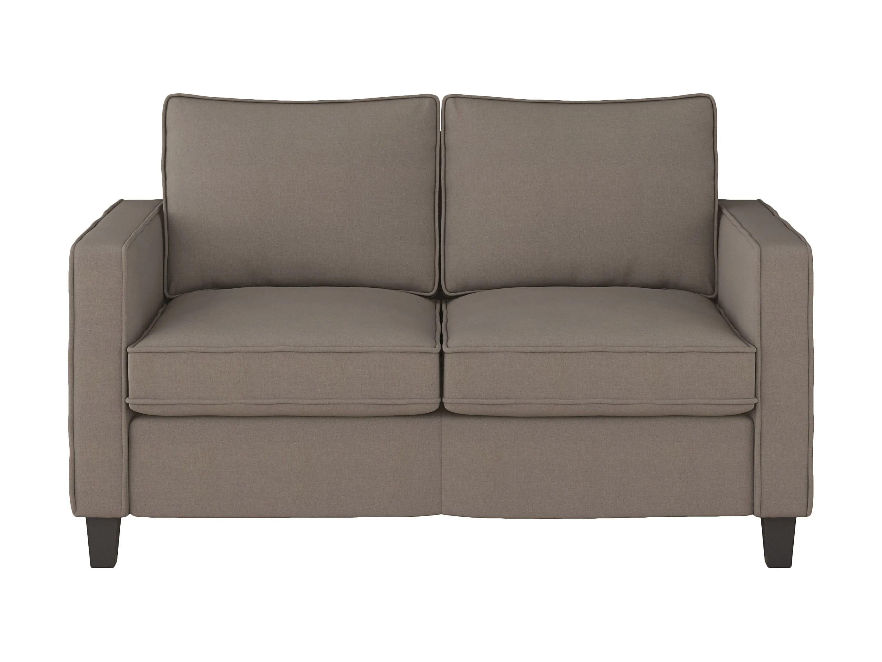 Taupe 2 Seater Sofa Loveseat
