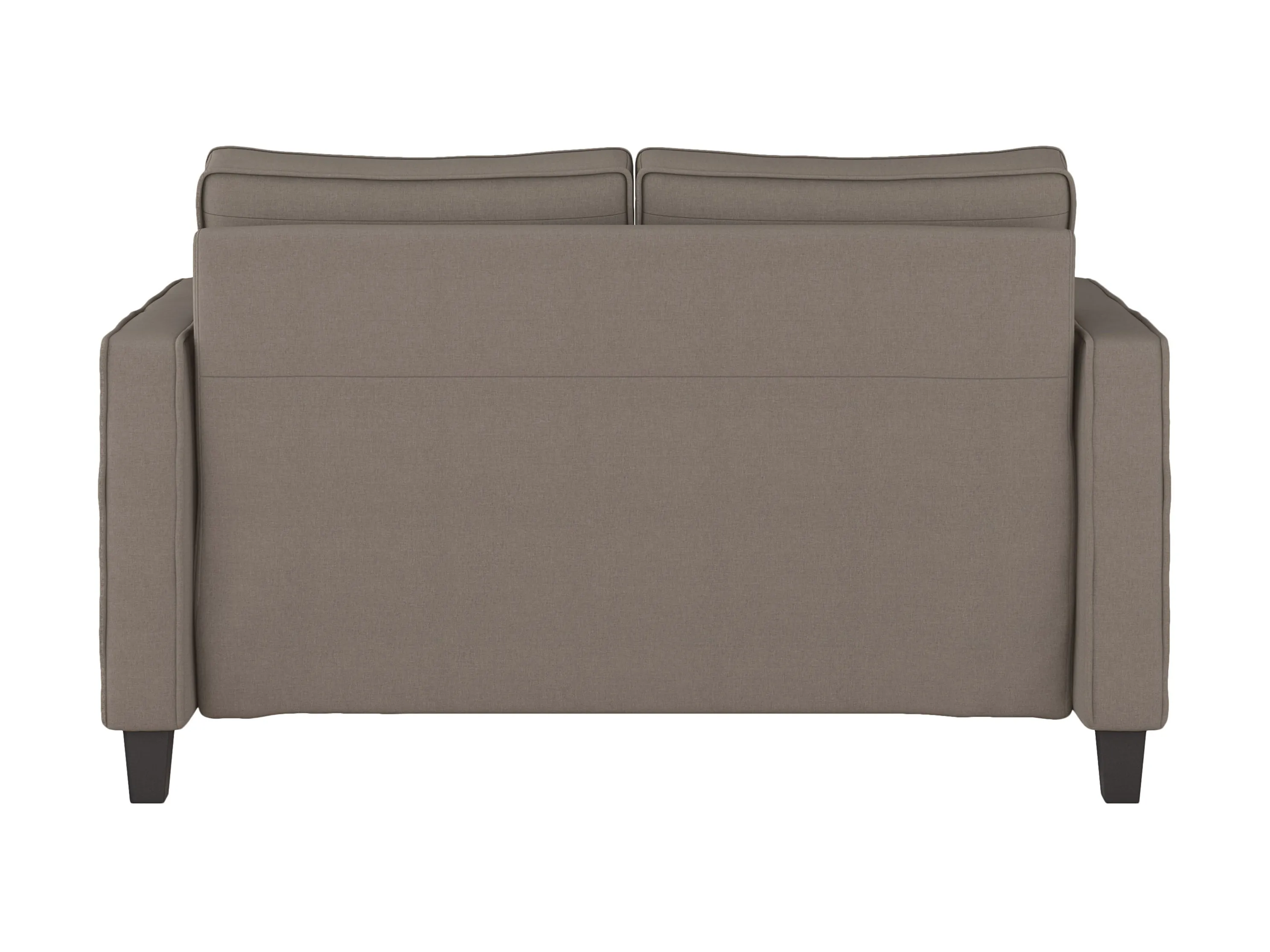 Taupe 2 Seater Sofa Loveseat