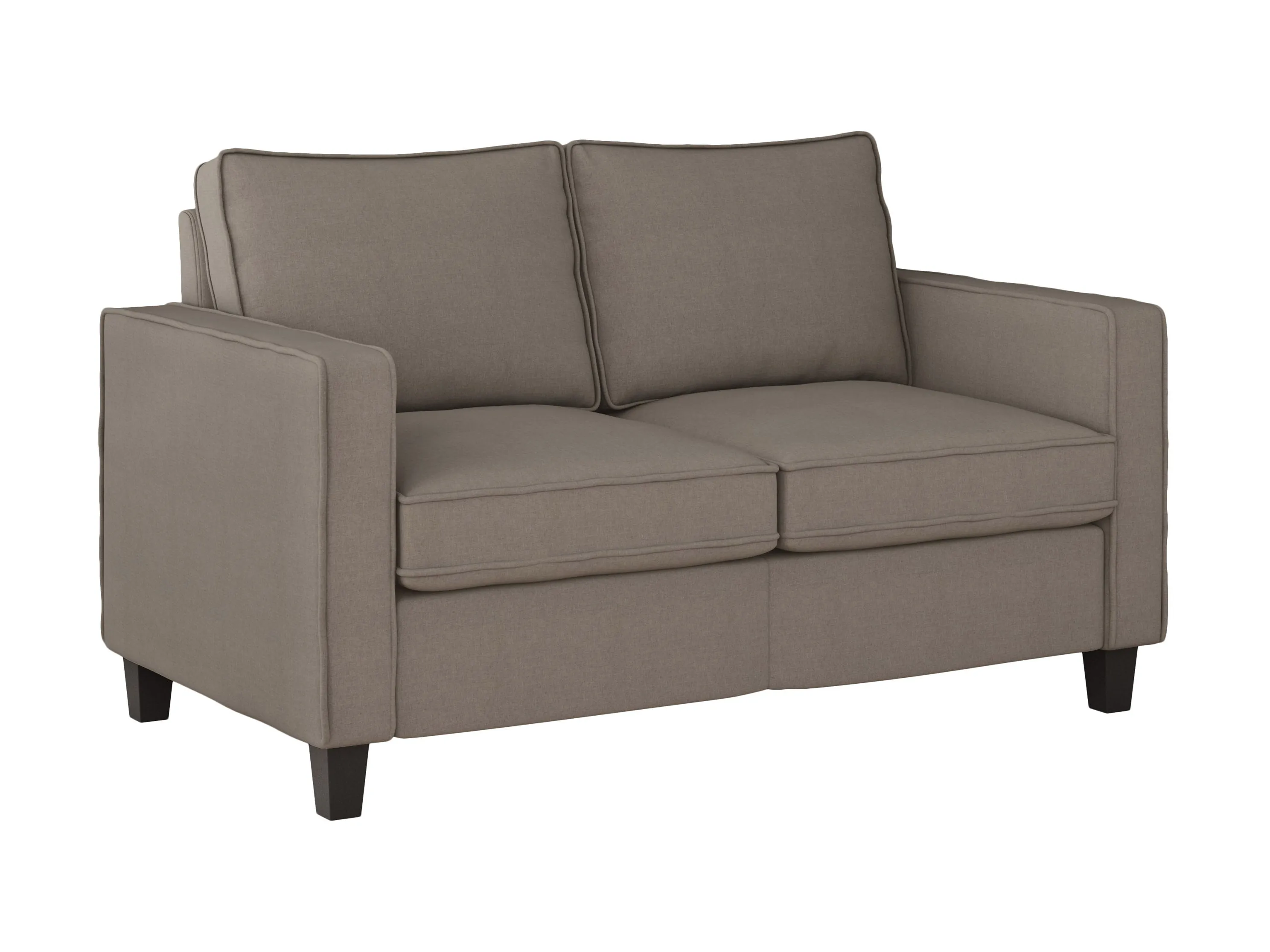 Taupe 2 Seater Sofa Loveseat
