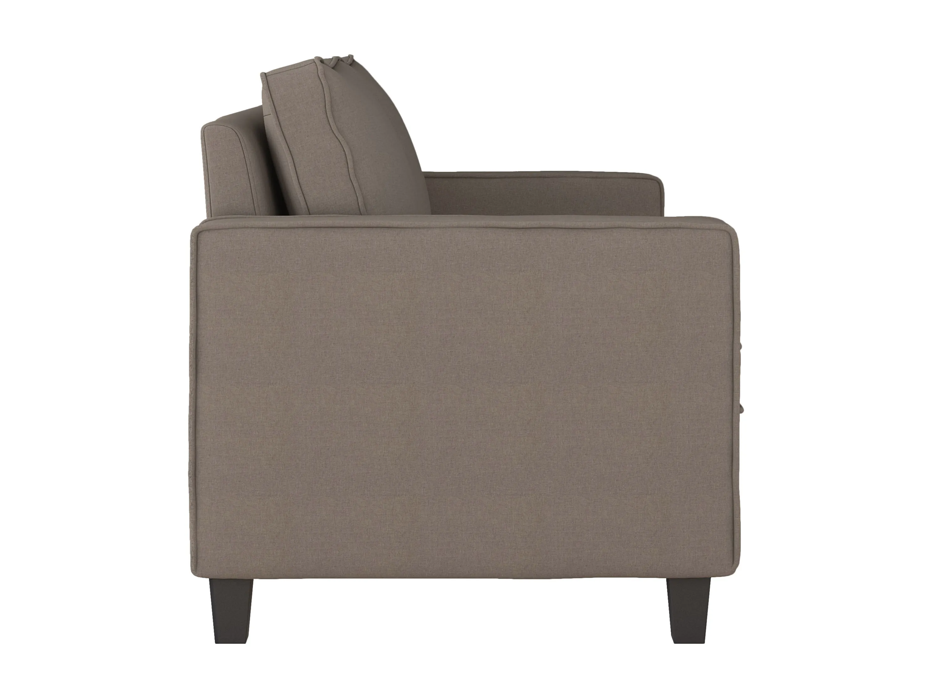 Taupe 2 Seater Sofa Loveseat