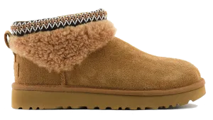 UGG CLASSIC ULTRA MINI MAXI CURLY CHESTNUT