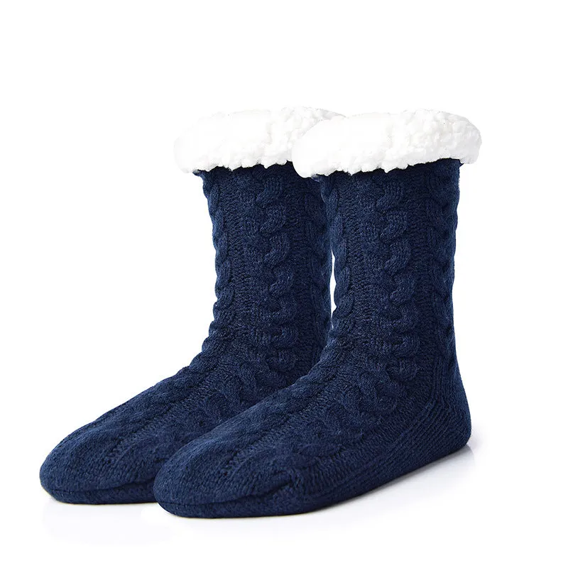 Winter Non-slip Socks Soft Warm Thickened Home Floor Socks for Women